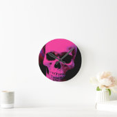 Skull Ronde Klok (Huis)