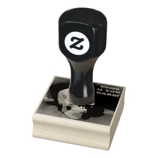 Skull Rubberstempel (Stempel)