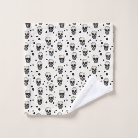 Skull Scatter: Echoes van het ongeziene Bad Handdoek (Wasdoekje)