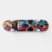 Skull Skateboard (Horizontaal)