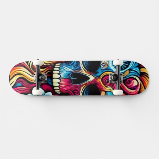 Skull Skateboard (Horizontaal)