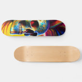 Skull Skateboard (Horizontaal)