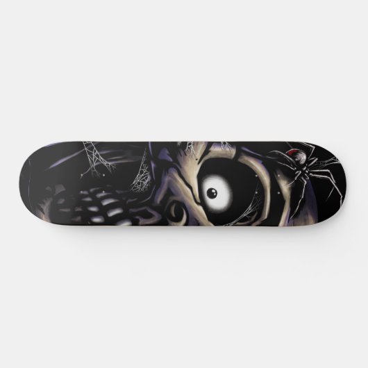 Skull Skateboard (Horizontaal)