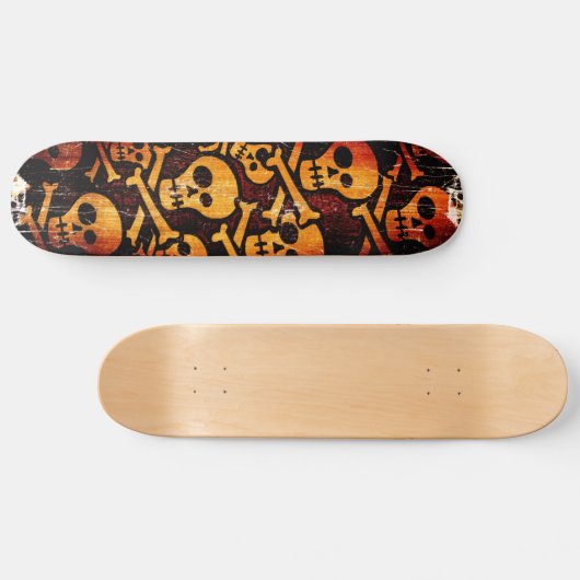 Skull Skateboard (Horz)