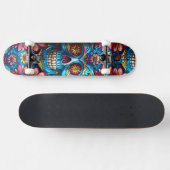 Skull Skateboard (Horizontaal)