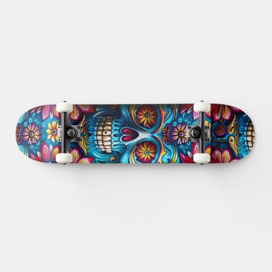 Skull Skateboard (Horizontaal)