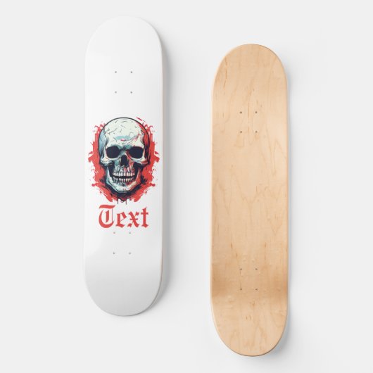Skull Skateboard (Voorkant)