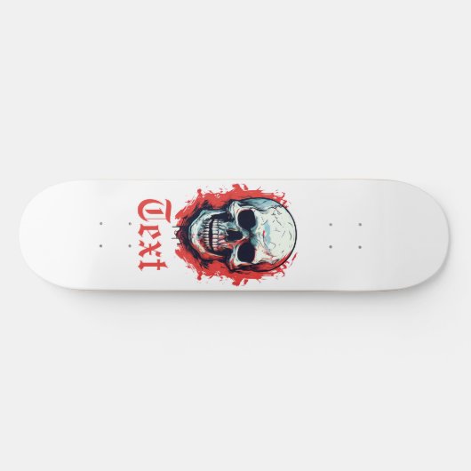 Skull Skateboard (Horizontaal)