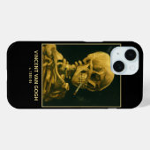  Skull Smoking – Unieke Van Gogh geïnspireerd Case-Mate iPhone Case (Achterkant (horizontaal))