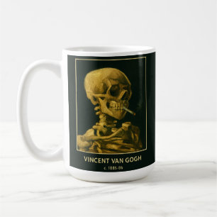  Skull Smoking – Unieke Van Gogh geïnspireerd Koffiemok