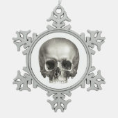 Skull Snowflake Ornament (Voorkant)