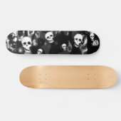 Skull Spect B&W skateboard (Horizontaal)