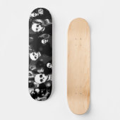 Skull Spect B&W skateboard (Voorkant)