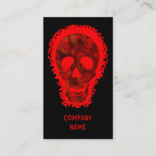 Skull Spect Big Skull Red verticaal rood Visitekaartje