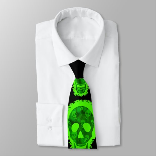 Skull Specters 3 schedelstropdas Stropdas (Gebonden)