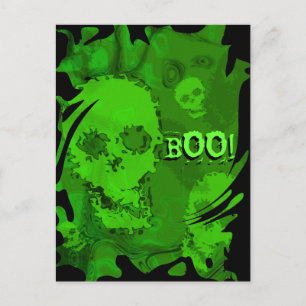 Skull Specters zwiepen "Boo!" briefkaart