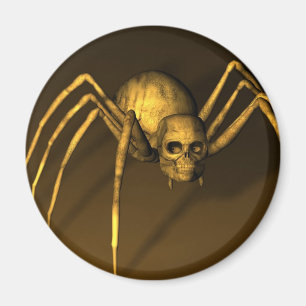Skull Spider Magneet