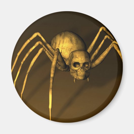 Skull Spider Magneet (Voorkant)