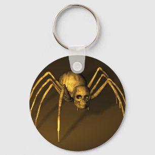 Skull Spider Sleutelhanger