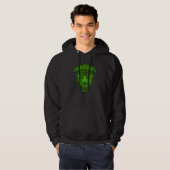 Skull St Patricks Day Irish Saint Patricks Day Of  Hoodie (Voorkant volledig)