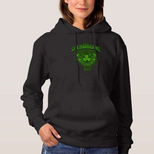 Skull St Patricks Day Irish Saint Patricks Day Of  Hoodie (Voorkant)