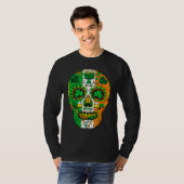 Skull St Patricks Day Irish Saint Patricks Day of T-shirt (Voorkant volledig)
