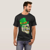 Skull St Patricks Day Irish  Saint Patricks Day of T-shirt (Voorkant volledig)