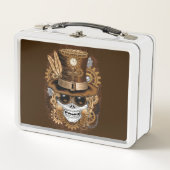 Skull Steampunk Voodoo Retro Machine (Voorkant)