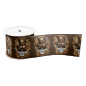 Skull Steampunk Voodoo Retro Machine Lint (Spoel)