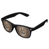 Skull Steampunk Voodoo Retro Machine Retro Zonnebril (Gekanteld)