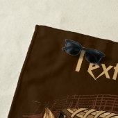 Skull Steampunk Voodoo Retro Machine Strandlaken (In situ)