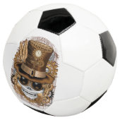 Skull Steampunk Voodoo Retro Machine Voetbal (Drie kwart)