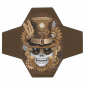 Skull Steampunk Voodoo Retro Machine Voetbal (Enkel)