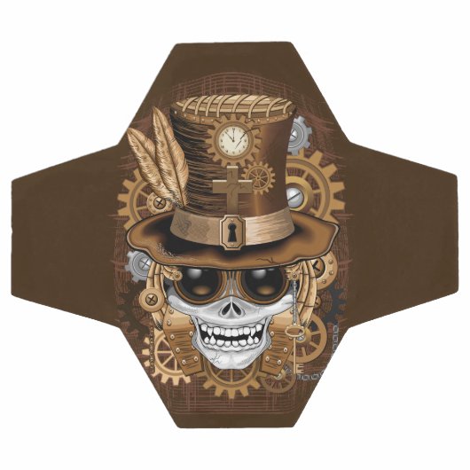 Skull Steampunk Voodoo Retro Machine Voetbal (Enkel)