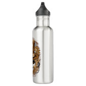 Skull Steampunk Voodoo Retro Machine Waterfles (Rechts)