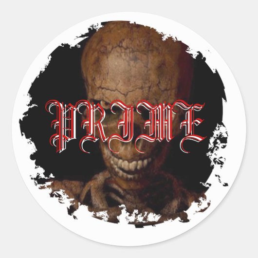 Skull Sticker (Voorkant)