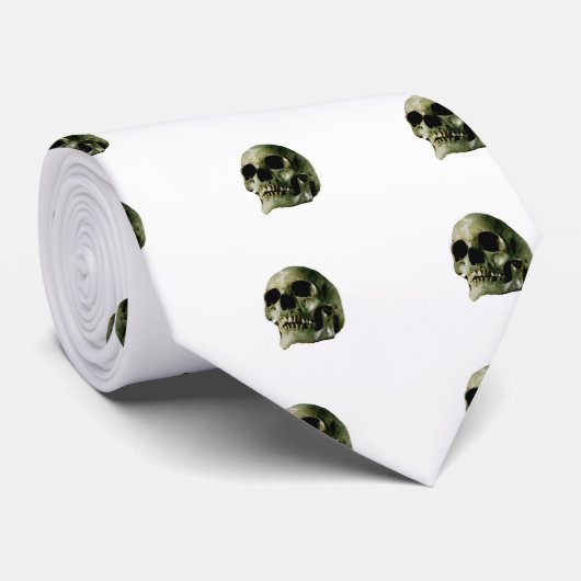 Skull Stropdas (Opgerold)