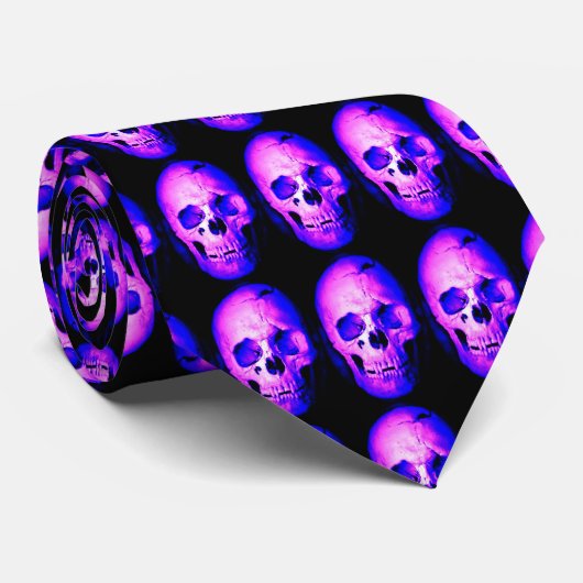 Skull Stropdas (Opgerold)