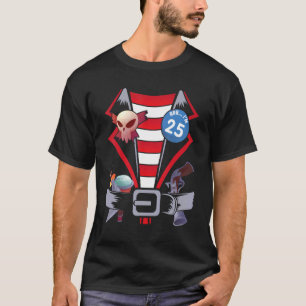 Skull Swords Pirate Costume Happy Birthday Arr I'm T-shirt