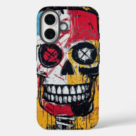 Skull Syntax Urban Street Art Phone Case