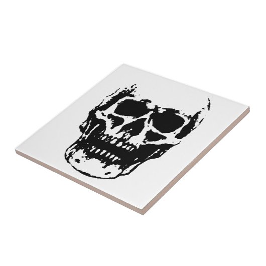 Skull Tegeltje (Zijkant)