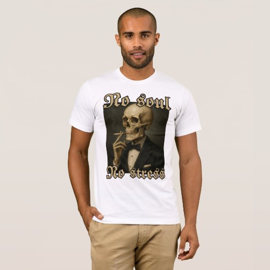 Skull vibe T-shirt (Devant entier)