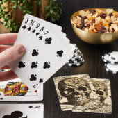 Skull-vintage Pokerkaarten (Insitu)