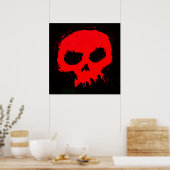 Skull Wall Poster (Keuken)