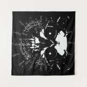 Skull Wandkleed (Voorkant (horizontaal))