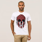 Skull Warrior Soldier T-shirt (Voorkant volledig)