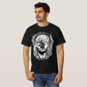 Skull Warrior Verenigde Staten T-shirt (Voorkant volledig)
