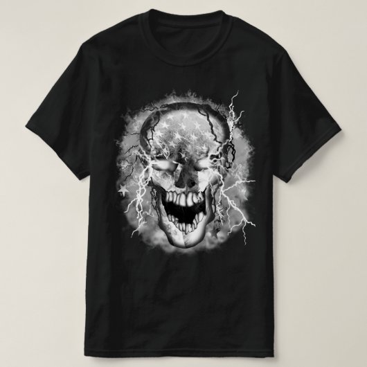 Skull Warrior Verenigde Staten T-shirt (Design voorkant)
