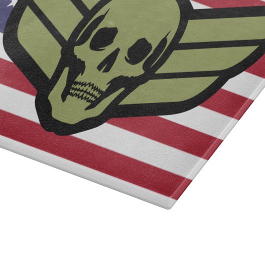 Skull Wings Snijplank (Hoek)