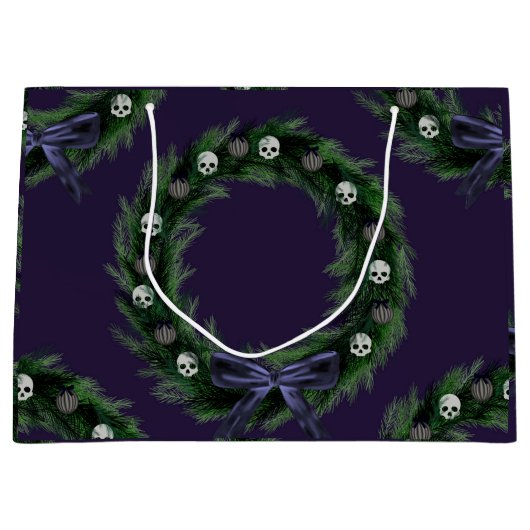 Skull Wreath Groot Cadeauzakje (Voorkant)